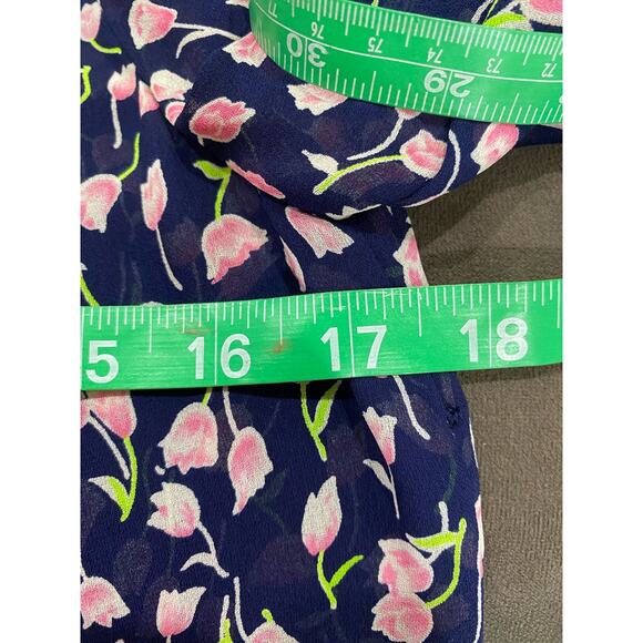 Vintage DVF Editions for Lord & Taylor Sheer Midi Mock Neck Dress - Picture 12 of 12